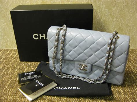 baby blue Chanel bag